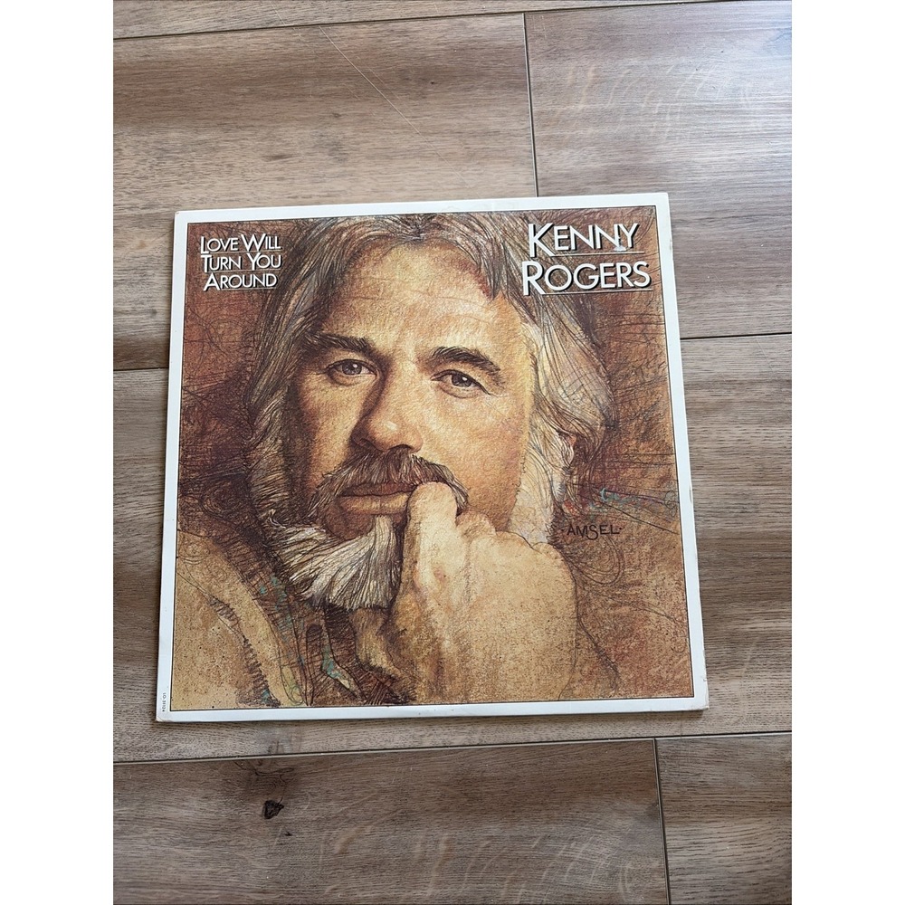 Kenny Rogers. Love Will Turn You Around Vinyl LP. 1982 Tested VG+